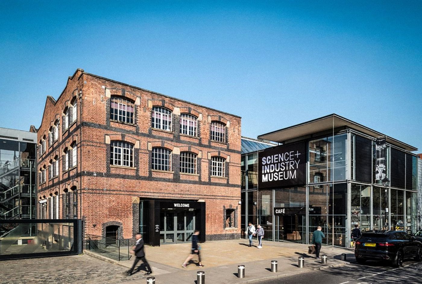 Gevel van het Science and Industry Museum